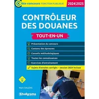 Contrôleur des douanes – Tout-en-un (Catégorie B – Concours 2024-2025) - Marc Dalens