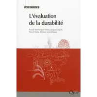 L'évaluation de la durabilité - Franck Dominique Vivien, Jacques Lepart, Pascal Marty