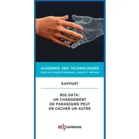 Big Data : un changement de paradigme peut en cacher un autre: Opportunités et menaces liées à l'émergence de nouveaux écosystèmes - Yves Caseau, Académie des technologies