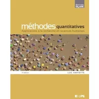 Méthodes Quantitatives 3e ed - Luc Amyotte