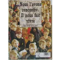 Nous l'Avons Rencontre - Jeune- 10-11 Ans (Tres Ancienne ed) - Collectif