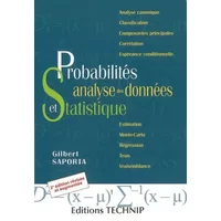 Probabilités, analyses des données et statistiques - Gilbert Saporta