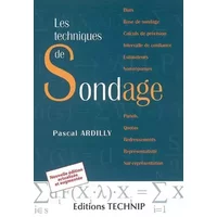 Les techniques de sondage - Pascal Ardilly