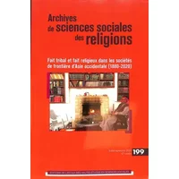 Archives des sciences sociales des religions, n°199 - Stephane Dudoignon