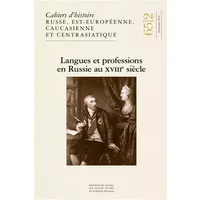 Cahiers d'histoire Russe n° 65/2 - Langues et professions - Collectif