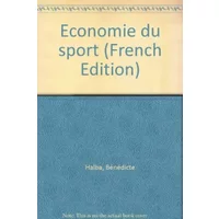 Economie du sport - Bénédicte Halba