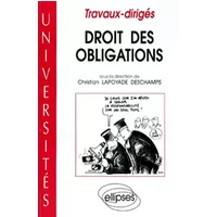 Droit des obligations : Travaux dirigés - Lapoyade Deschamps Christian