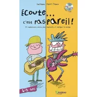 Ecoute... c'est pas pareil ! 4-5 ans (+ 1 CD audio)