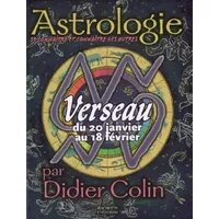 Verseau du 20 janvier au 18 février - Didier Colin