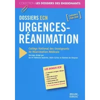 Dossiers ECN : Urgences-Réanimation - CNERM, Fabienne Saulnier, Alain Cariou, Damien du Cheyron, Collectif