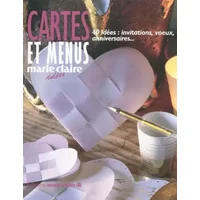 Cartes et menus : 40 idées : invitations, voeux, anniversaires... - Caroline Lancrenon