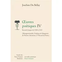 Recueils lyriques de 1550 à 1553 - Joachim Du Bellay