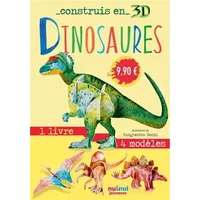 Construis en 3D - Dinosaures - David Hawcock