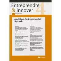 ENTREPRENDRE ET INNOVER 2012/4 N.16 - XXX