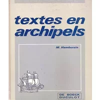 Textes en archipels - Hambursin