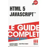 POCHE DUO JAVASCRIPT ET HTML 5 - Collectif