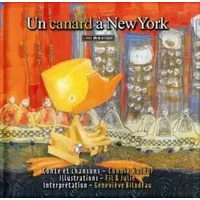 Un canard à New York - Livre + CD - Connie Kaldor, Fil, Julie