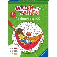 Malen nach Zahlen, 2. Kl.: Rechnen bis 100