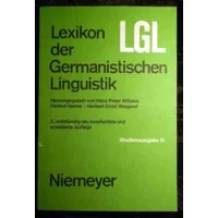 Lexikon der germanistischen Linguistik. - Studienausg.. - Band 4.