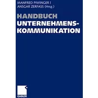 Handbuch Unternehmenskommunikation