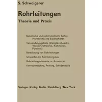 Rohrleitungen: Theorie und Praxis