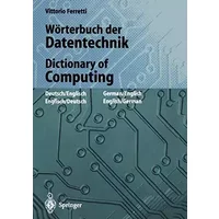Wörterbuch der Datentechnik / Dictionary of Computing: Englisch-Deutsch