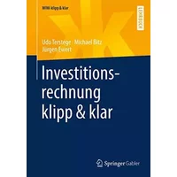 Investitionsrechnung klipp & klar (WiWi klipp & klar) - Udo Terstege