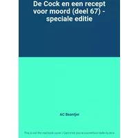 De Cock en een recept voor moord (deel 67) - speciale editie - AC Baantjer