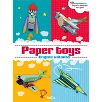 Paper toys : Engins volants: 10 maquettes en papier - Patrick Pasques