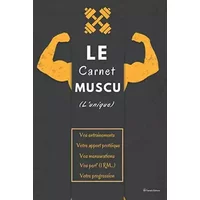 Le Carnet Muscu: Planifiez vos séances, suivis d'entrainements, apports protéiques, routines, performances, graphiques d'évolutions à complé - Darwin