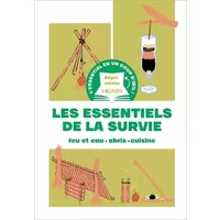Dépli-mémo : Les essentiels de la survie: feu et eau - abris - cuisine - Editions Vagnon