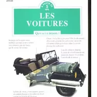 LES VOITURES. QU'Y A-TIL DEDANS? - COLLECTIF