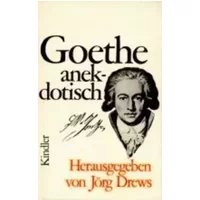 Goethe, anekdotisch