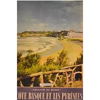 La Côte basque et les Pyrénées : . Photos originales de Patrice Molinard. Tex... - Michel Déon