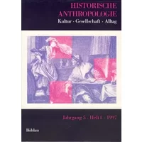 Historische Anthropologie-Kultur Gesellschaft Alltag - unknown author