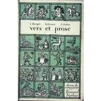 ROUGER - FRANCE - HUBAC - VERS ET PROSE - CLASSE DE CINQUIEME - 1958 - Rouger, Hubac, France