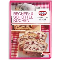 Dr. Oetker Becher- und Schüttelkuchen - 1 Stück