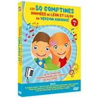 Les 50 Comptines animees de Leon et Lilou Karaoke-Vol 1 - Réalisateur Inconnu