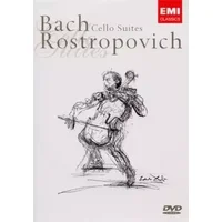 Johann-Sebastian Bach : Les 6 suites pour violoncelle Mstislav Rostropovitch (Vezelay 1995) - Édition 2 DVD