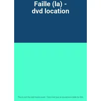 Faille (la) - dvd location
