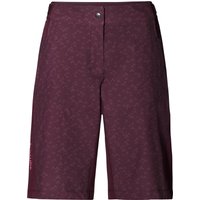 Vaude Damen Ledro Print Radhose kurz