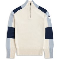 creme-navy blue-pearl grey