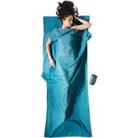Cocoon Anti-Mcken Baumwollschlafsack Insect Shield Line Travel Sheet - Egyptian Cotton, 210 x 82 cm, laguna blue