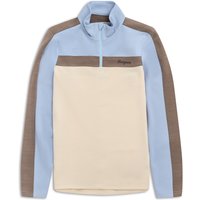 creme-light dusty blue-beige