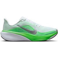 white-metallic silver-green
