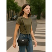 Bolsa de Couro Griffazzi Preta