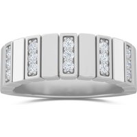 Rhythm Band DiamondNexus™ Alternative Ring in White | Gold by Diamond Nexus