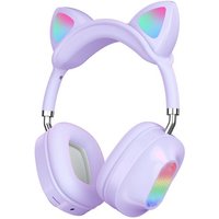 Casque Audio Sans Fil STN-06 - Bluetooth - Stéréo - Pliable Violet