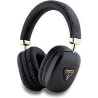 Casque Audio Sans Fil Stéréo Bluetooth 5.3 Motif 4G Triangle Guess Noir