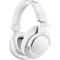 Casque Audio Audio-Technica ATH-M20xBT Sans Fil Bluetooth USB Assistant Google Microphone Contrôle du Volume Blanc